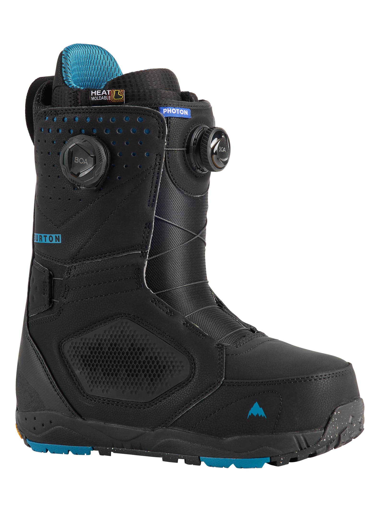 Burton Men's Photon BOA Snowboard Boots, Black, 12