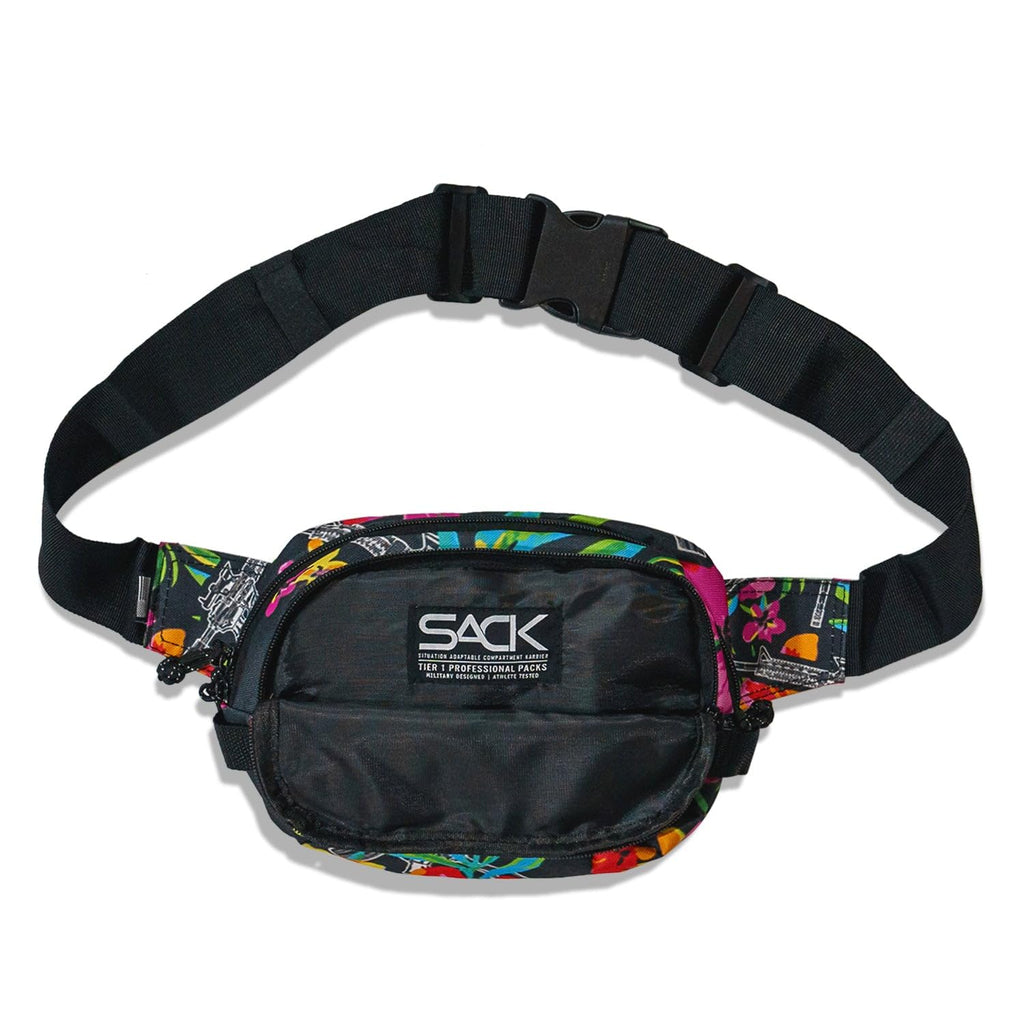 Combat Iron Tactical Mens Fanny Pack | Adjustable Waist Belt, Zippered Pockets | Compact Lightweight Belt Bag | Everyday Hip Pou