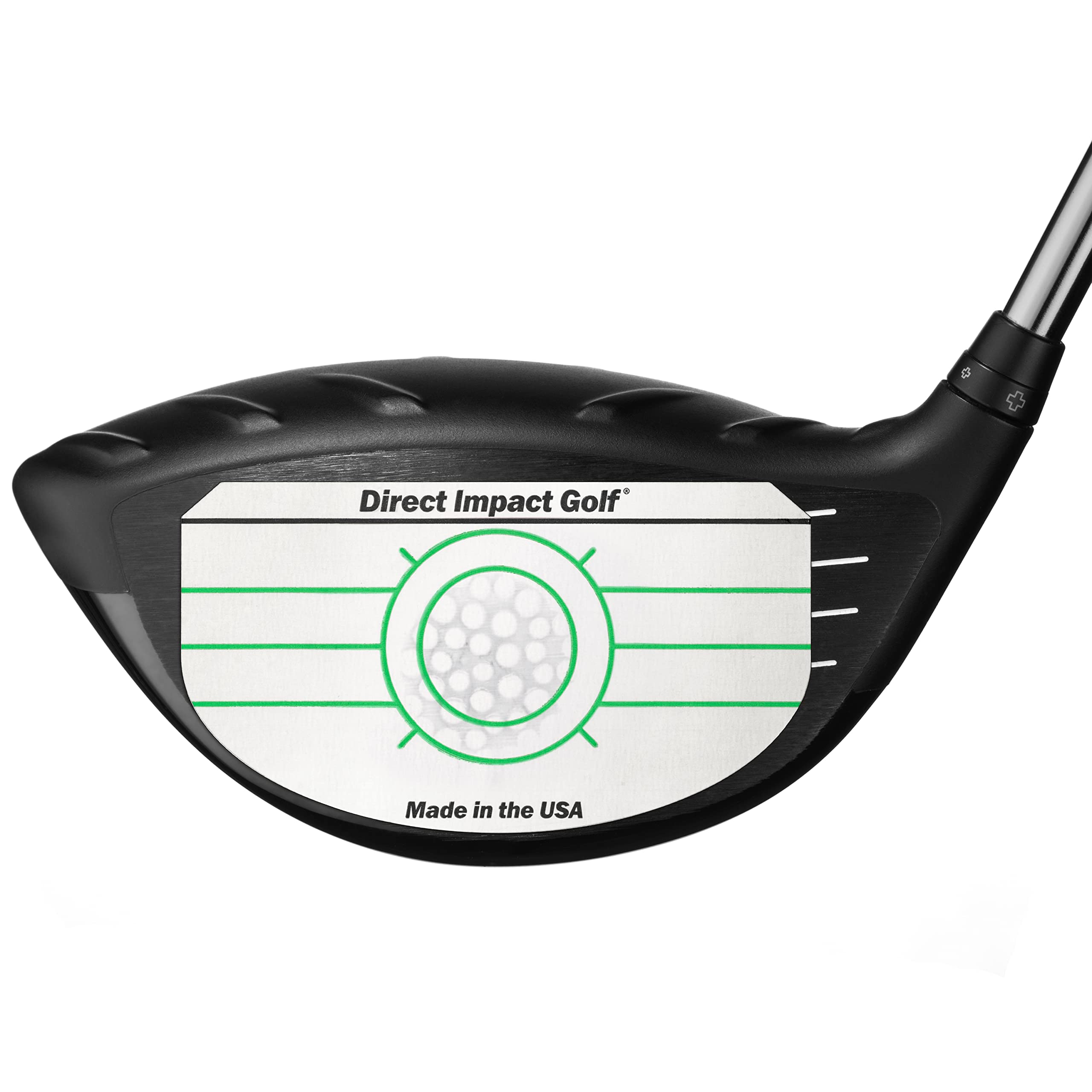 Combo Pack (100 Driver+100 Iron) Ultra-Thin Golf Impact Tape For Accurate Swing Analysis And Shot Feedback By Direct Impact Golf