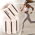 INDEPANDIA Wrist & Ankle Weights for Women and Men, 4lbs Pair Adjustable Silicone Weighted Bangles for Arm & Leg Workouts, Perfe
