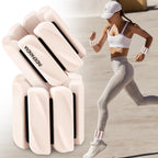 INDEPANDIA Wrist & Ankle Weights for Women and Men, 4lbs Pair Adjustable Silicone Weighted Bangles for Arm & Leg Workouts, Perfe