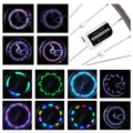 Daway Led Bike Wheel Lights - A12 Waterproof Cool Bicycle Tire Light (2 Pack), Safety Spoke Lights For Kids Adults Boys Girls Ch