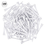 Izzo Golf Plastic Golf Tees, 1.5 Inch, White (Pack Of 100)