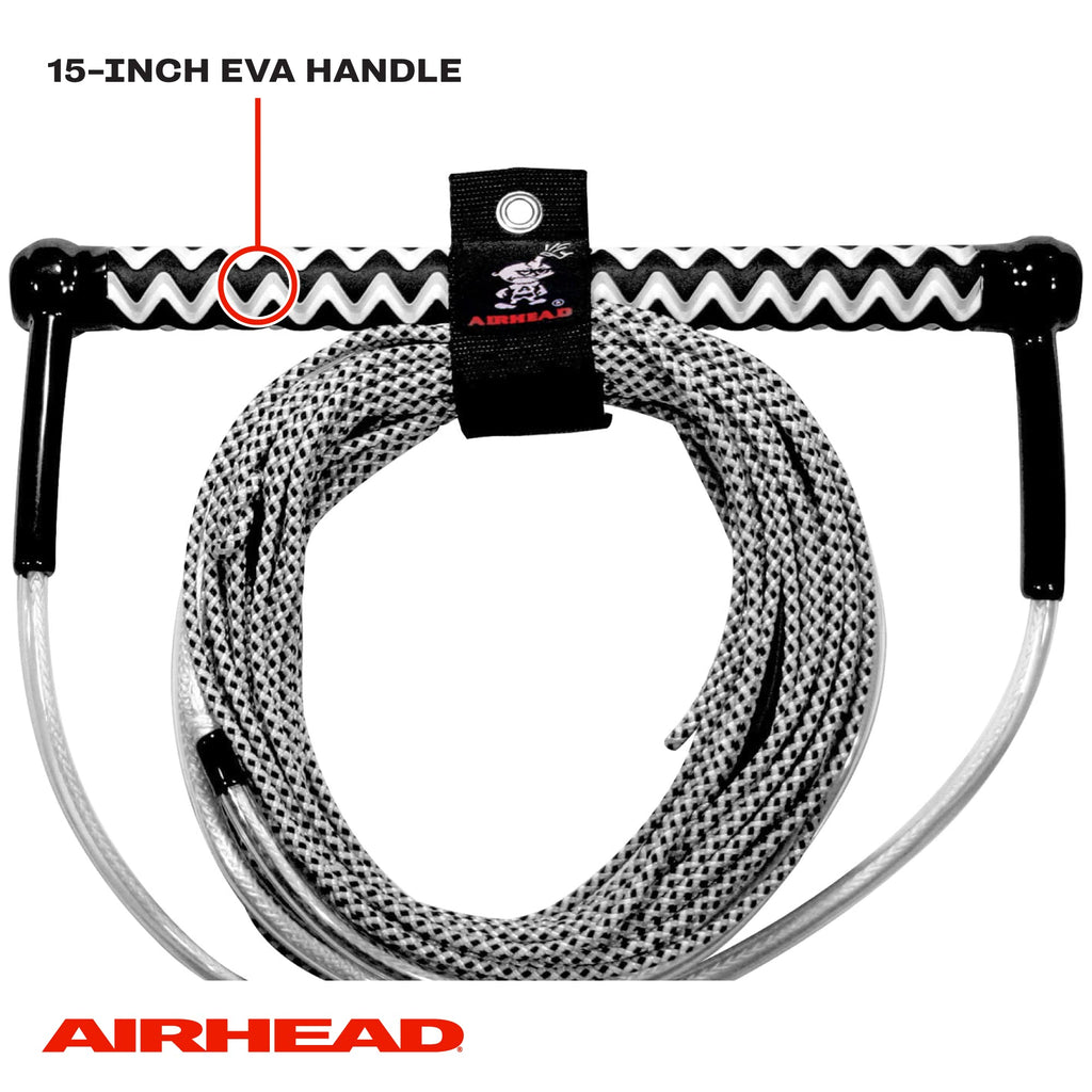 Airhead Spectra Fusion Wakeboard Rope, 4 Sections, 70-Feet