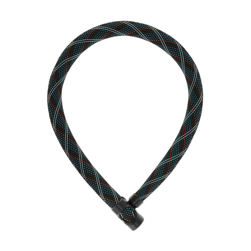 ABUS Chain Lock IVERA Chain 7210 - Bicycle Lock with Highly Flexible IvyTex Synthetic Fibre Coating - ABUS Security Level 8-110 