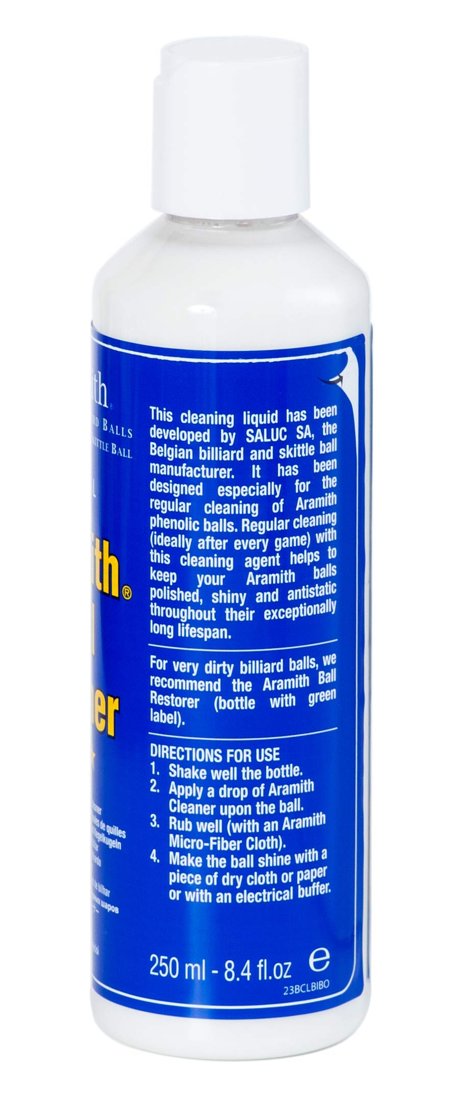 Aramith Bundle Of 2 Items Billiard Ball Cleaner & Aramith Billiard Ball Restorer 8.4 Fl.Oz. Bottles