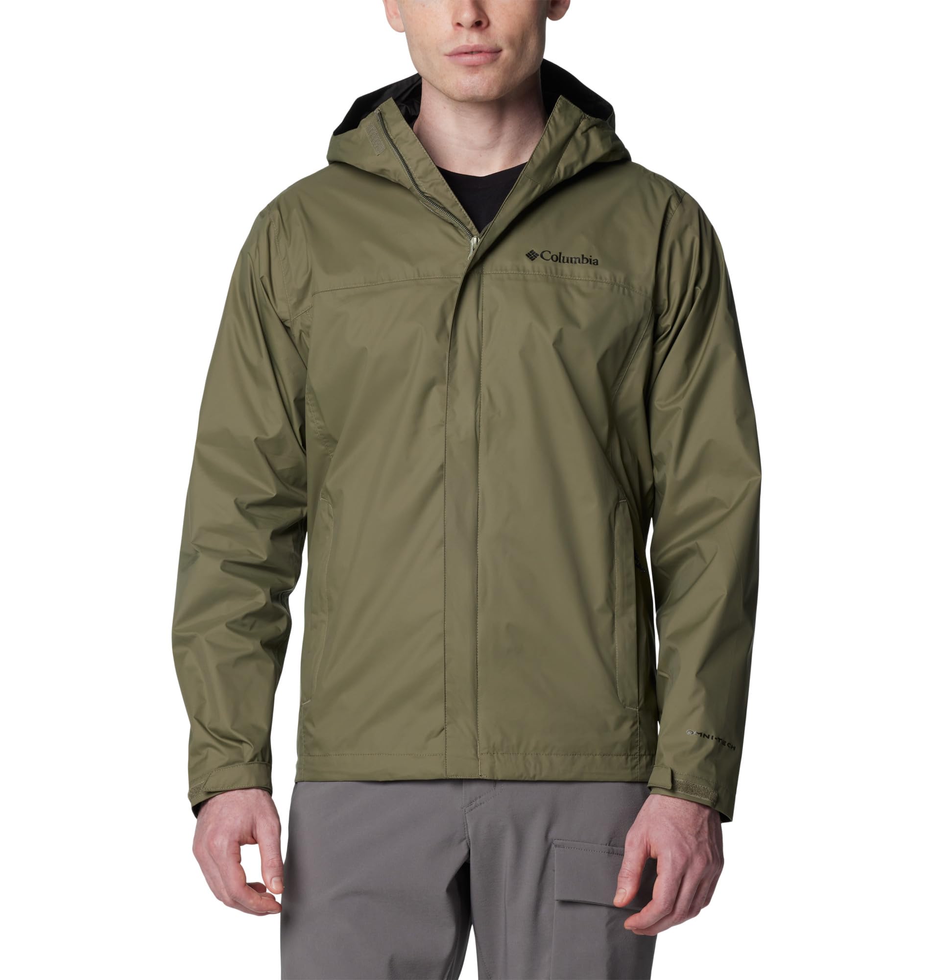 Columbia Mens Watertight II Jacket, 2024 Stone Green, Large Tall