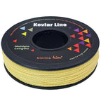 Emma Kites 100% Kevlar Braided String Utility Cord 200Ft 100Lb Abrasion Flame Resistant, Tactical Survival Fishing Assist Cord M