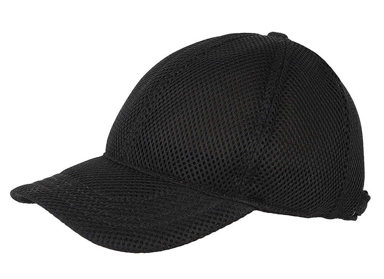 Zacharias MenS Mesh Net Cap For Sardarji (Black_Xxl) (Pack Of 1)
