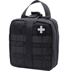 Carlebben Rip-Away Emt Pouch Molle Pouch Ifak Pouch Medical First Aid Kit Utility Pouch 1000D Nylon (With Medical Supplies)