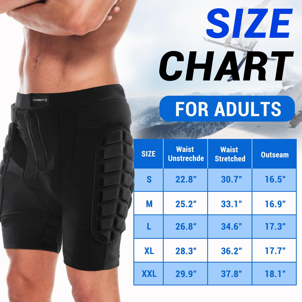 Tom Shoo Hip Protection Pads Shorts Upgrade Hip Pads 3D Eva Hip Protection Pad