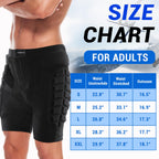 Tom Shoo Hip Protection Pads Shorts Upgrade Hip Pads 3D Eva Hip Protection Pad