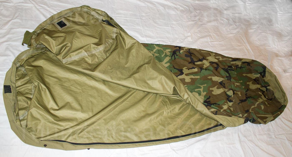 Tennier Woodland Camouflage Waterproof Bivy Cover