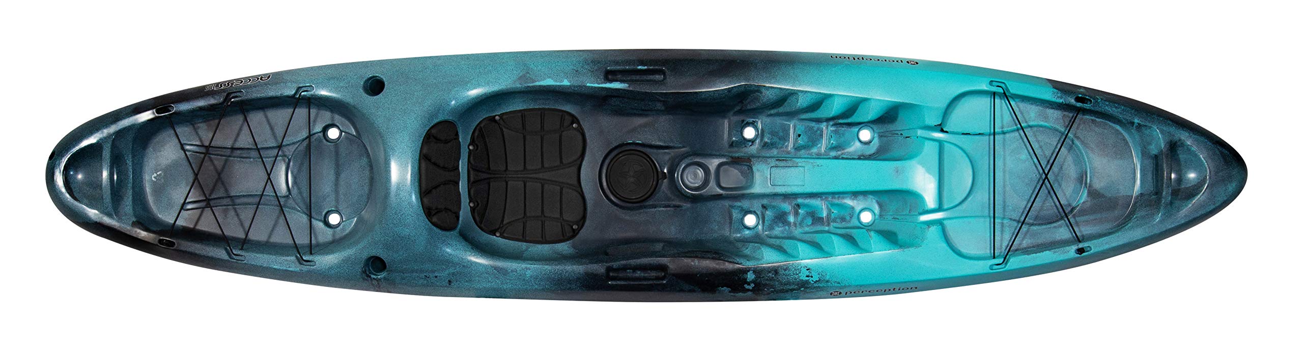 Perception Access 11.5 | Sit on Top Kayak | High Back Seat | Rod Holders | 11 6 | Dapper