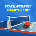 Gse Games & Sports Expert Adjustable Retractable Ping Pong Net & Post. Portable Table Tennis Net & Clamps. Replacement Ping Pong