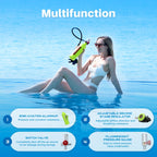 Smaco Scuba Tank Diving Gear For Diver 1L Mini Scuba Tank Oxygen Cylinder With 15-20 Minutes Underwater Breathing Portable Divin