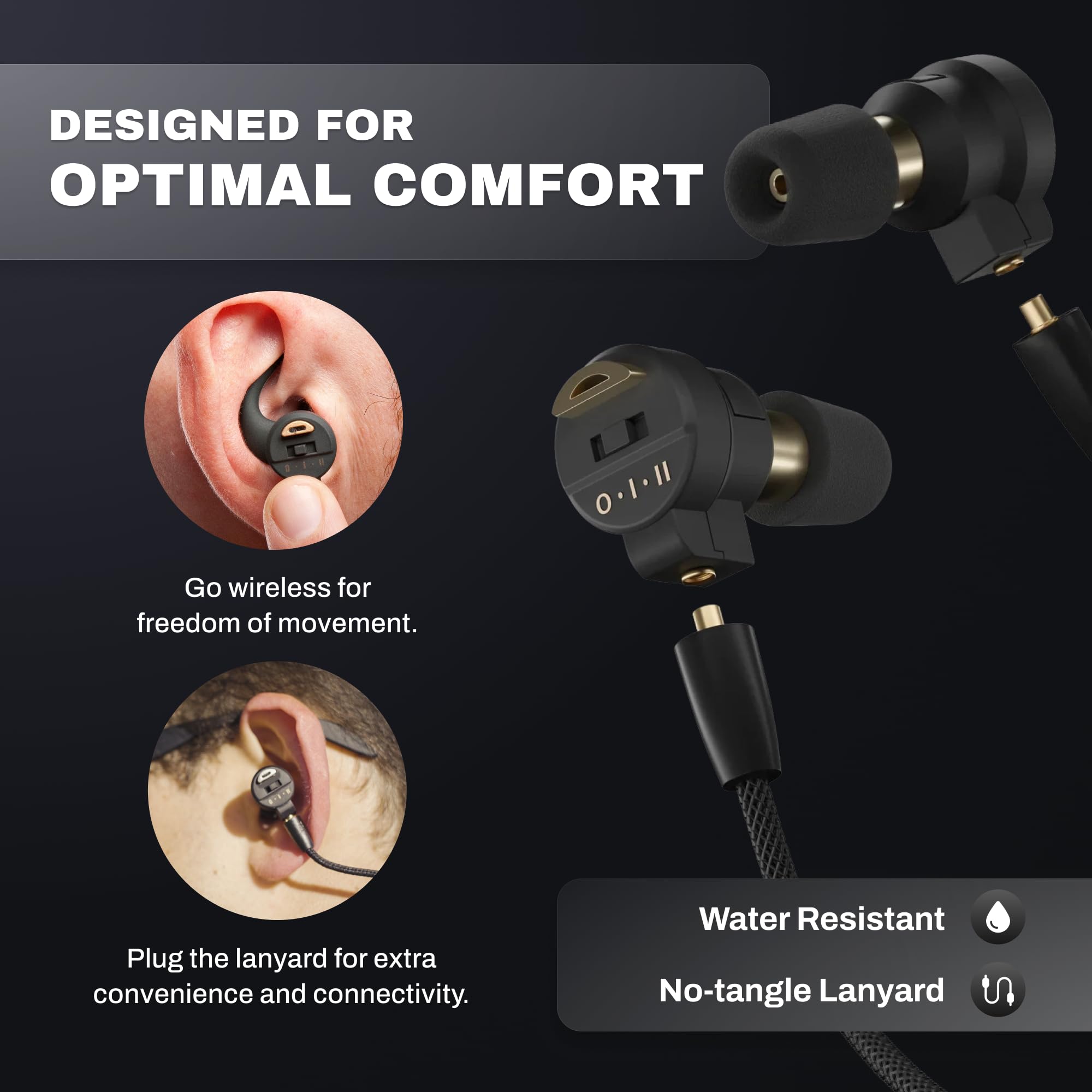 Pro Ears Stealth Elite, 28 Db Nrr, Ipx6 Waterproof, Bluetooth 5.0 Ear Protection With 3 Modes - Isolation, Awareness, Amplificat