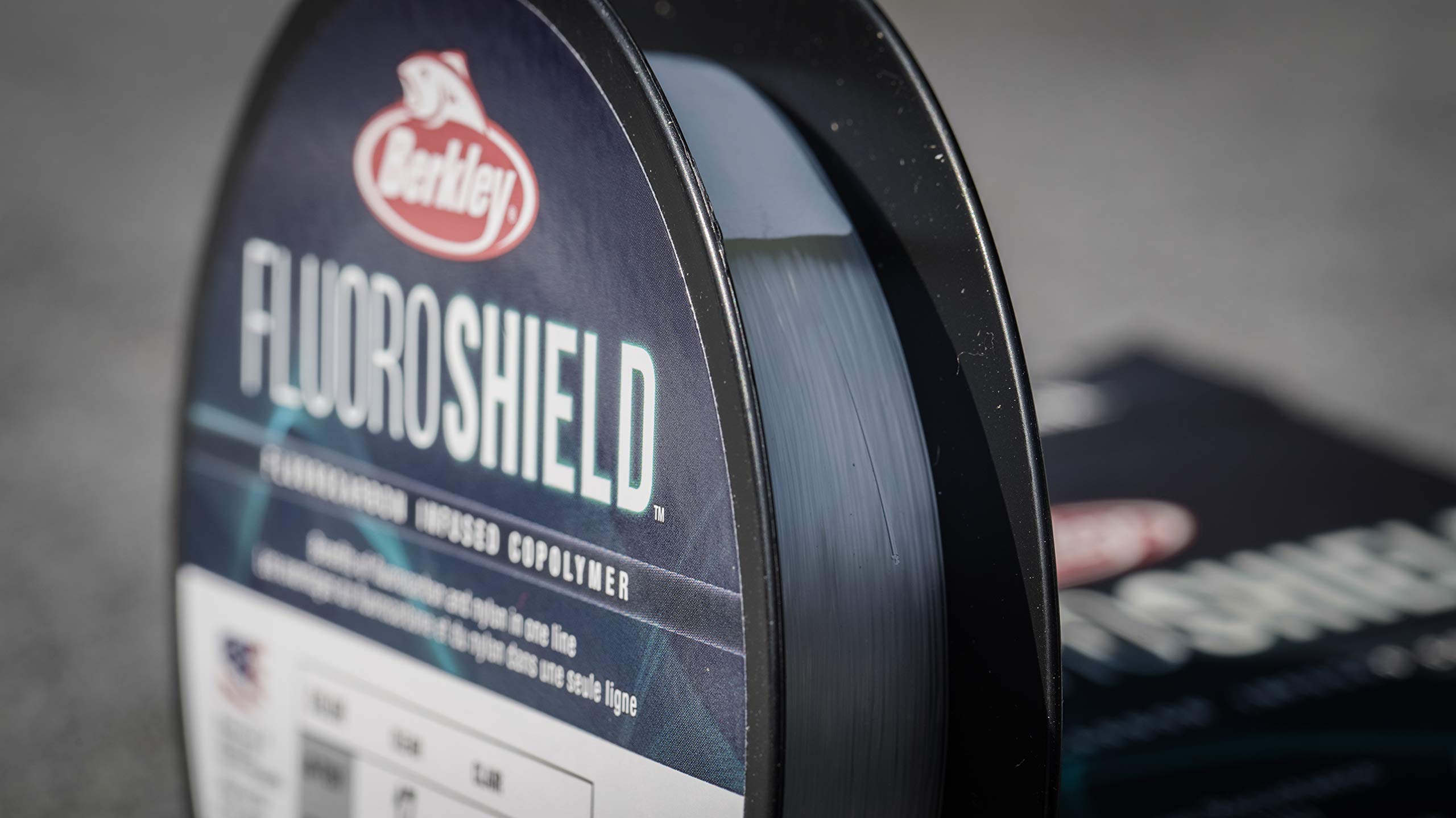 Berkley Fluoroshield, Clear, 20Lb | 9Kg, 3000Yd | 2743M Fishing Line, Suitable For Freshwater Environments
