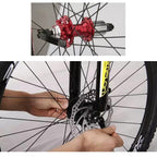 Bike Axle Cysky Quick Release Skewer Front Rear Bicycle Axle Wheel Hub Fit For Road Bike, Mountain Bike, Mtb, Bmx (1 Pair)