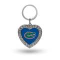 Rico Industries Ncaa Florida Gators Bling Heart Key Chain