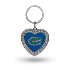 Rico Industries Ncaa Florida Gators Bling Heart Key Chain