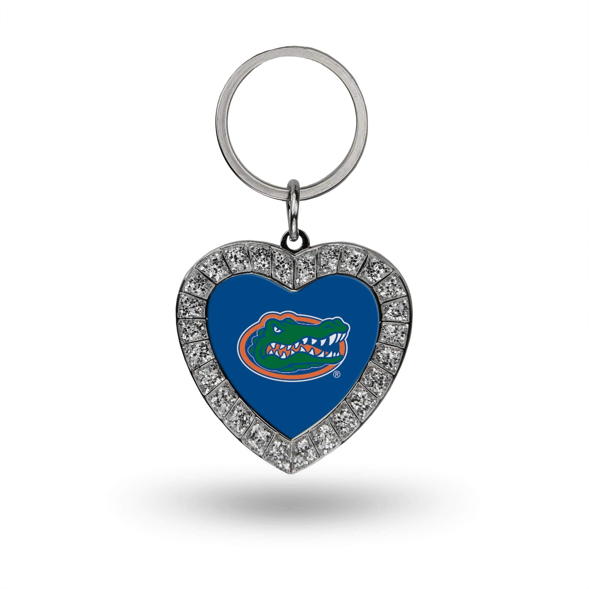 Rico Industries Ncaa Florida Gators Bling Heart Key Chain