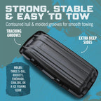 Flexible Flyer Utility Pull Sled. Ice Fishing, Deer Hunting, Firewood, Work Cargo