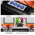 Giantex Foldable Basketball Arcade Game, 8 Game Options, Electronic Double Shot 2 Player W/ 4 Balls And Led Scoring System, Indo