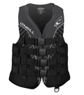 O'Neill Men'S Superlite Uscg Life Vest,Black/Black/Smoke:White,L