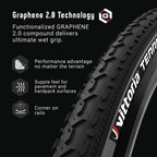 Vittoria Terreno Mix Bike Tires For Gravel And Mixed Terrain Conditions - Cyclocross Terreno Mix G20 Tubeless Tnt Mtb Tire (700X