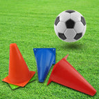 Mirepty 7 Inch Plastic Traffic Cones Sport Training Agility Marker Cone For Soccer, Skating, Football, Basketball, Indoor And Ou