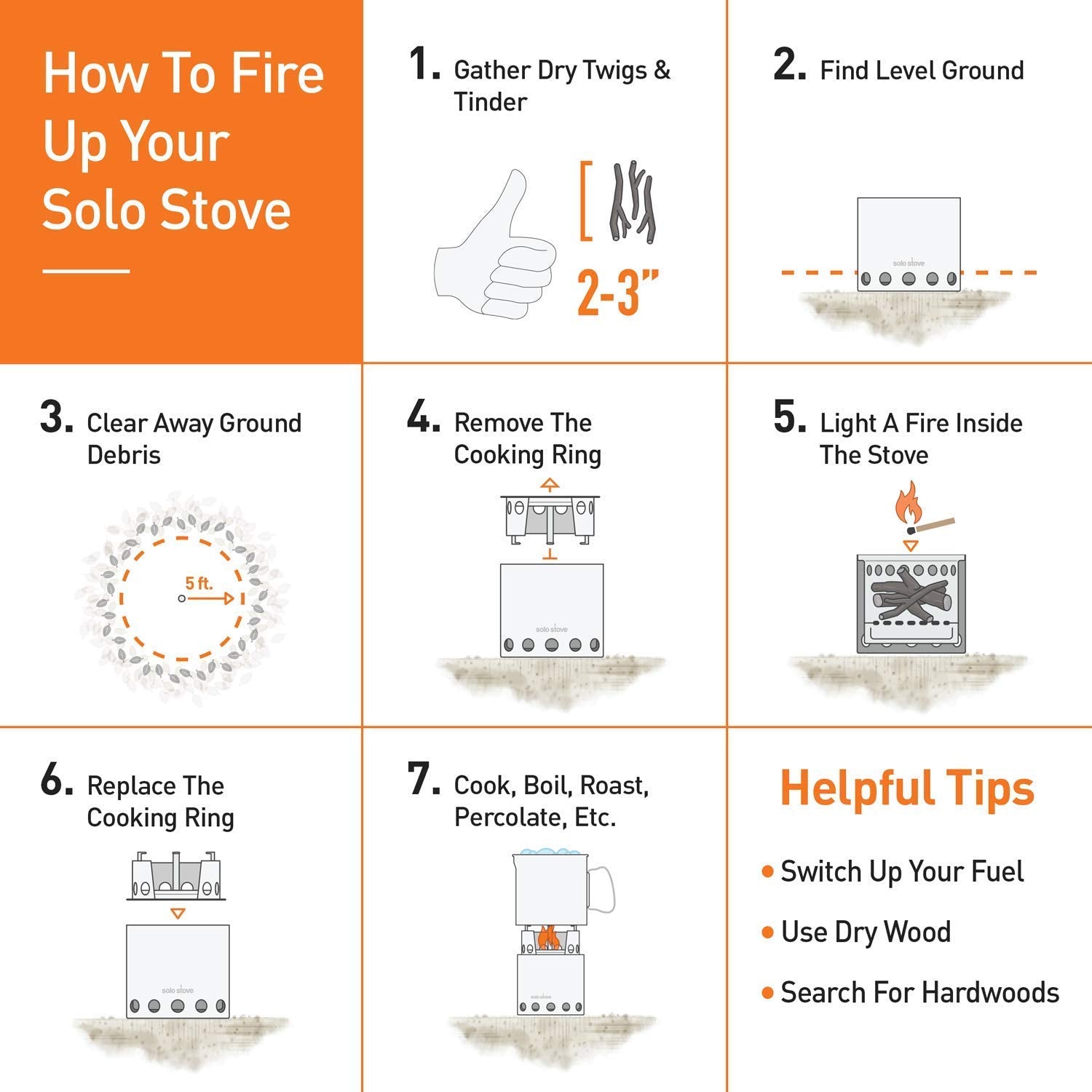 Solo Stove Titan Camping Stove Portable Stove For Backpacking And Outdoor Cooking Great Stainless Steel Camping Backpacking Stov