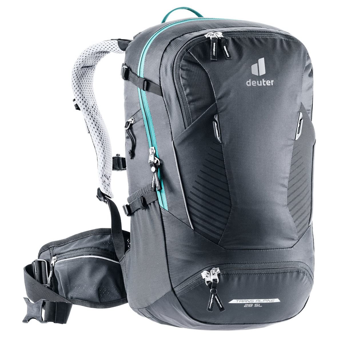 deuter Womens Trans Alpine 28 SL Bicycle Backpack, Black, 28l