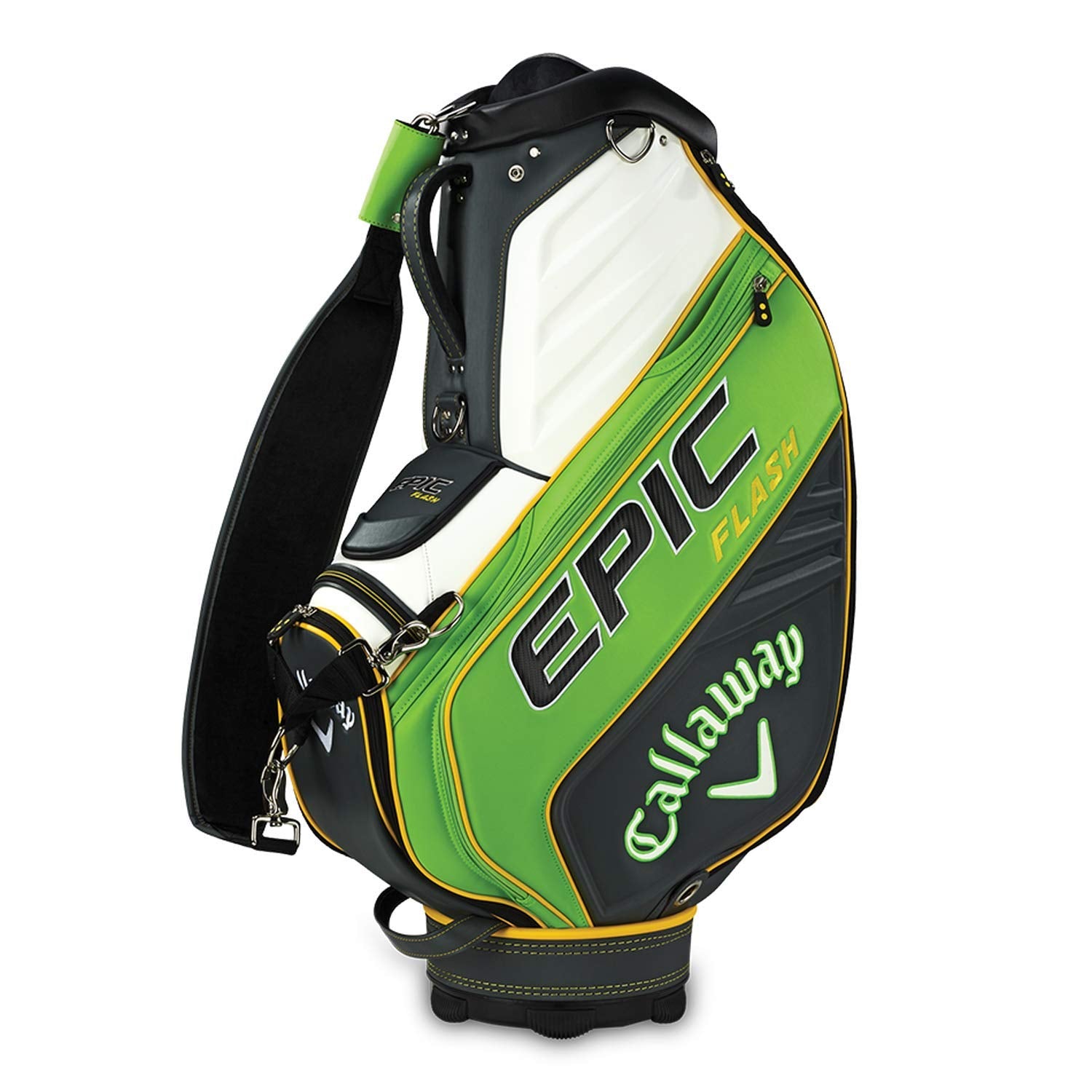 Callaway Golf CALLAWAY STAFF BAG Callaway Golf Epic FlashStaff Bag(Staff Bag, Green/Charcoal/White), Green/Charcoal/White