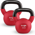 Yes4All Neoprene Coated & Kettlebell Sets - Hand Weights for Home Gym & Dumbbell Weight Set training 30 LB - Pair