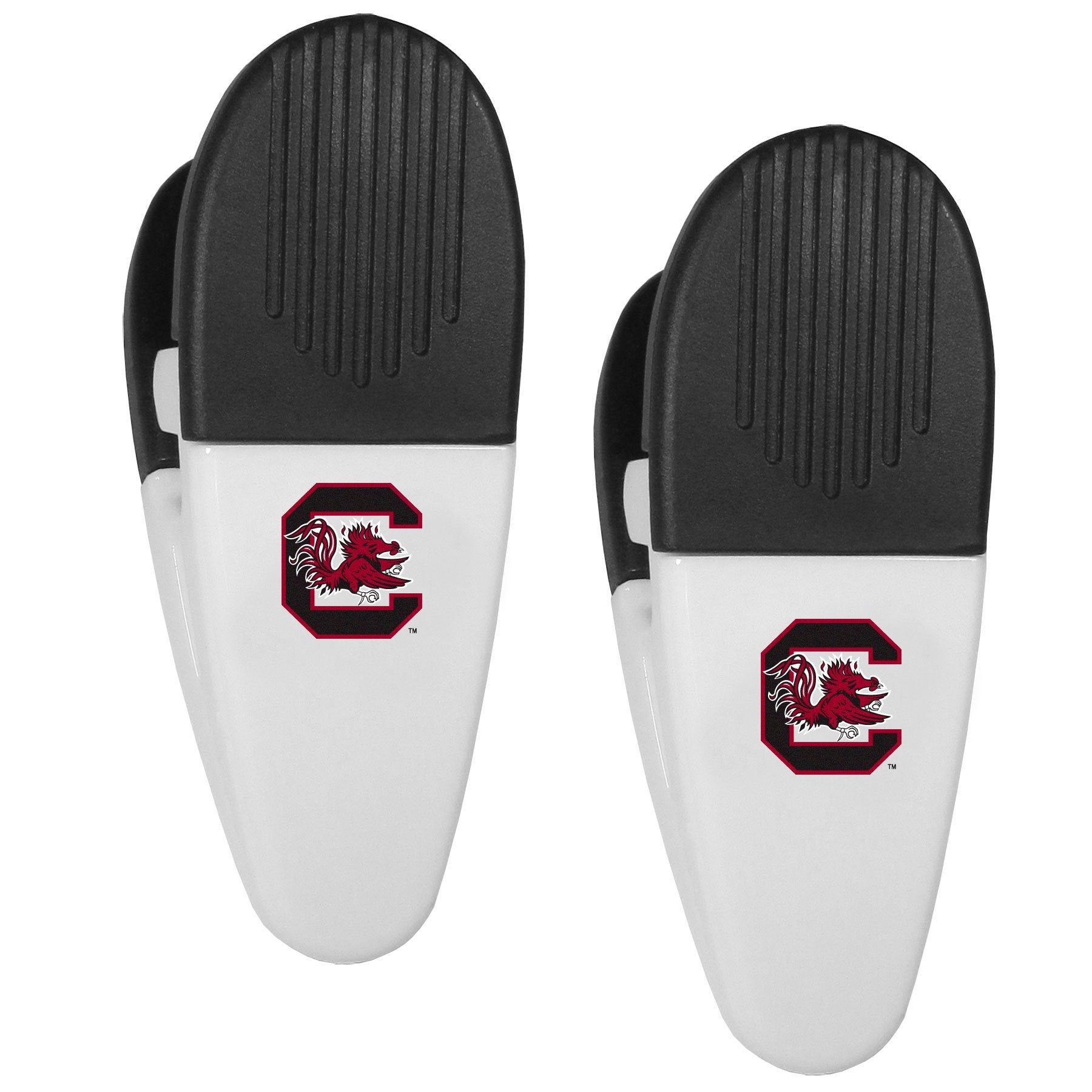Ncaa South Carolina Fighting Gamecocks Mini Chip Clip Magnets, Set Of 2