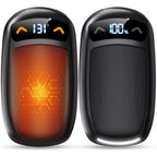 Rechargeable Hand Warmer 2Pack, AI Chips Electric Hand Warmers with LED Display, 3 Temps Portable Magnetic Handwarmers, Pocket-S