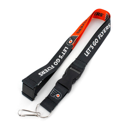 Aminco NHL Philadelphia Flyers Slogan Lanyard Multicolor, 6