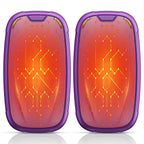 Hand Warmers Rechargeable 2 Pack, Rechargeable Hand Warmer, Pocket Portable Electric Hand Warmer, Reusable Handwarmers, A Winter