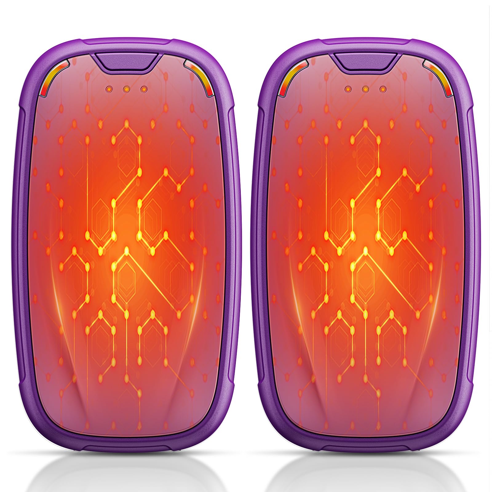 Hand Warmers Rechargeable 2 Pack, Rechargeable Hand Warmer, Pocket Portable Electric Hand Warmer, Reusable Handwarmers, A Winter