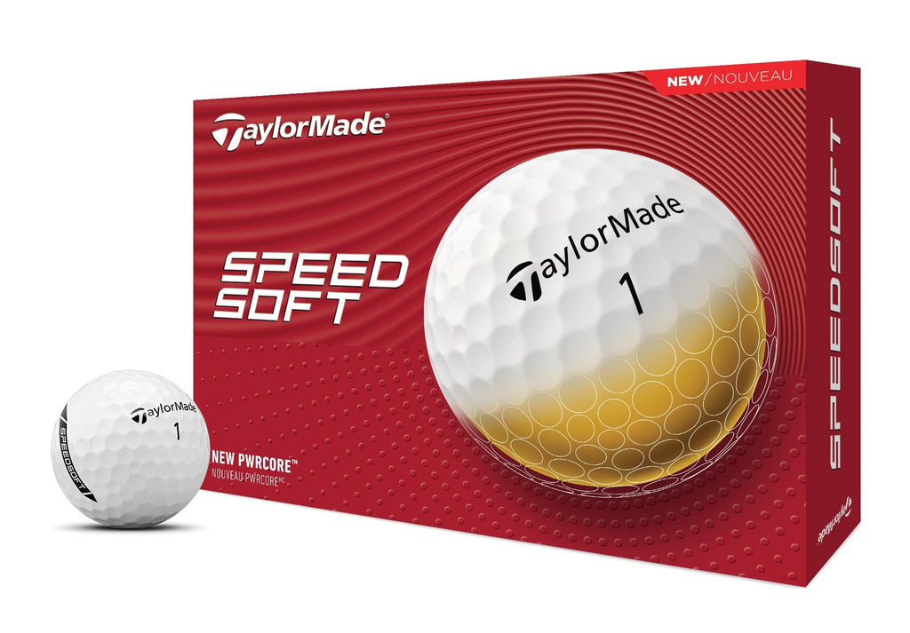 Taylormade Golf Speedsoft Golf Balls One Dozen