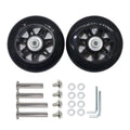 YongXuan Outher Diameter 3.54 Inch Mute Wear-resistant Luggage Suitcase Replacement Wheels Kit Inline Outdoor Skate Replacement 