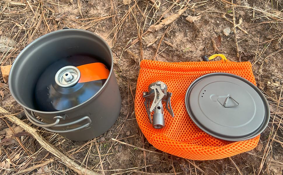 Toaks Titanium 1100Ml Pot With Bail Handle