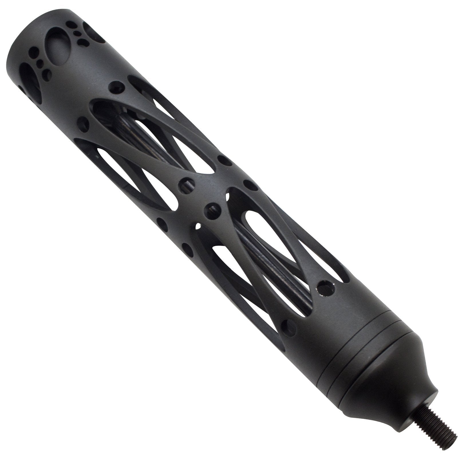 SAS Archery Aluminum Bow Stabilizer (Black, 8-inch)