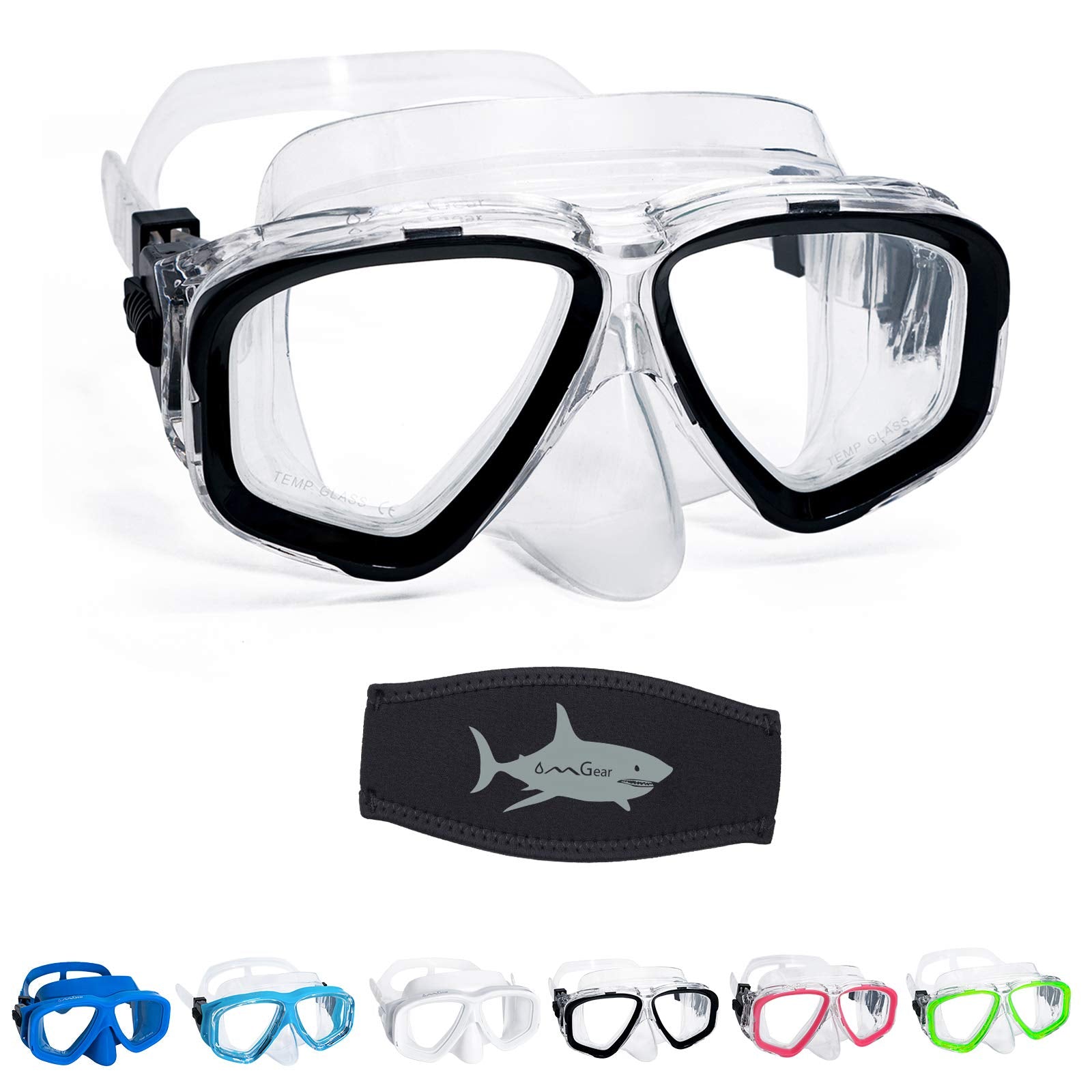 Junior Snorkeling Goggles Kids Swim Mask Swimming Gear Scuba Diving Mask For Outdoor Recreation Snorkel Mask (Black)
