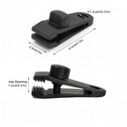 Langaelex 12Pcs Heavy Duty Tarp Clips With Lock Grip - Windproof Tent Clamps For Camping, Canopies, Pool Covers, Reusable Multi-