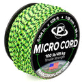Paracord Planet Micro Paracord - Thin Braided Cord For Crafting, Fishing, And Diy Projects In 125 Ft Spools - Gecko
