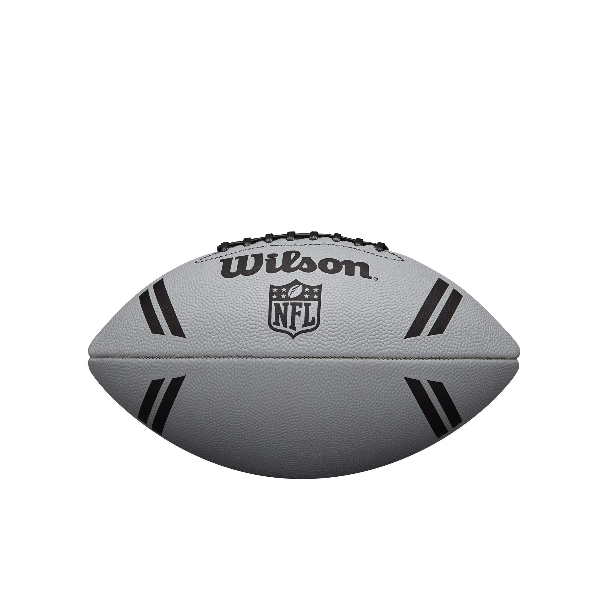 Wilson Nfl Spotlight Football - Silver, Junior Size