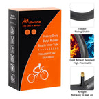 2 Pack 700C Road Bike Tubes 700 X 35C/38C/40C/42C/43C Av33Mm Schrader Valve Tubes Plus 2 Rim Strips Compatible With 700X35C 700