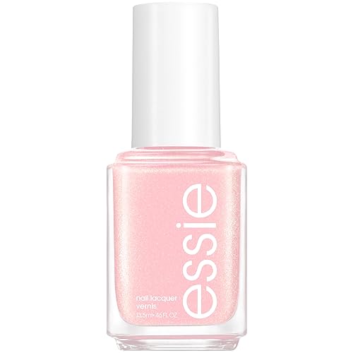 Essie Nail Polish, Salon-Quality, 8-Free Vegan, Iridescent Sheer Pink, Birthday Girl, 046 Fl Oz